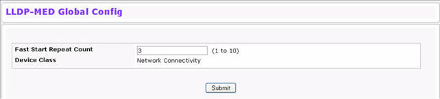 LLDP Global Configuration