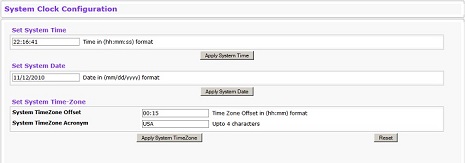 System Clock Configuration