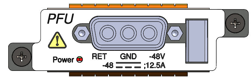 TJ1600-2 PFU - Front panel