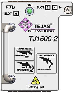 TJ1600-2 FTU - Front panel