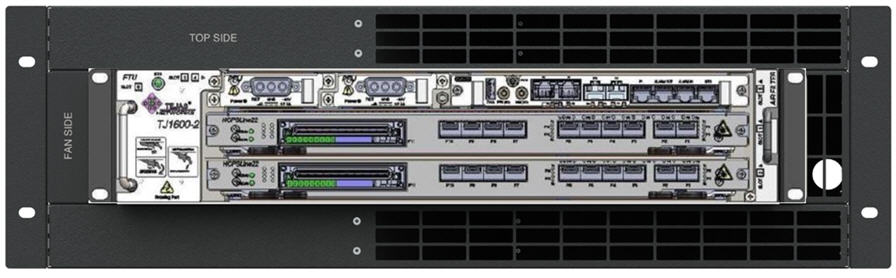 TJ1600-2 enclosure with baffles