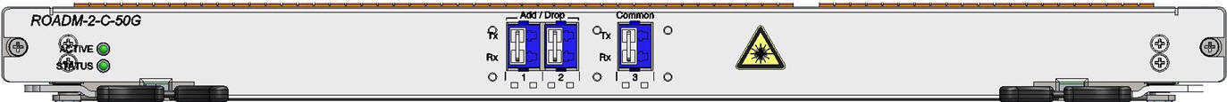 Front Panel- ROADM-2-C-50G