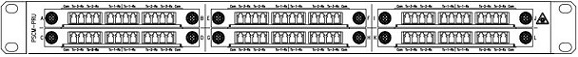 Front Panel View-(PSCM-1x2)