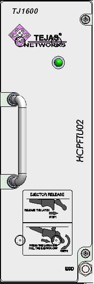 TJ1600-6 HCPFTU02 - Front panel