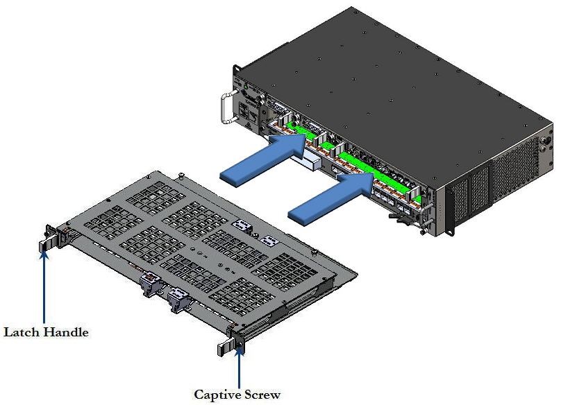 Installing Adapter Card into the Chassis