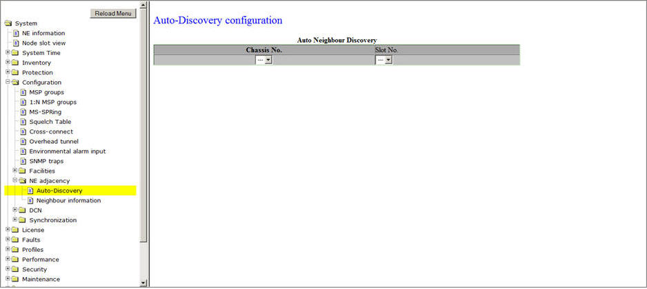 Auto-Discovery configuration