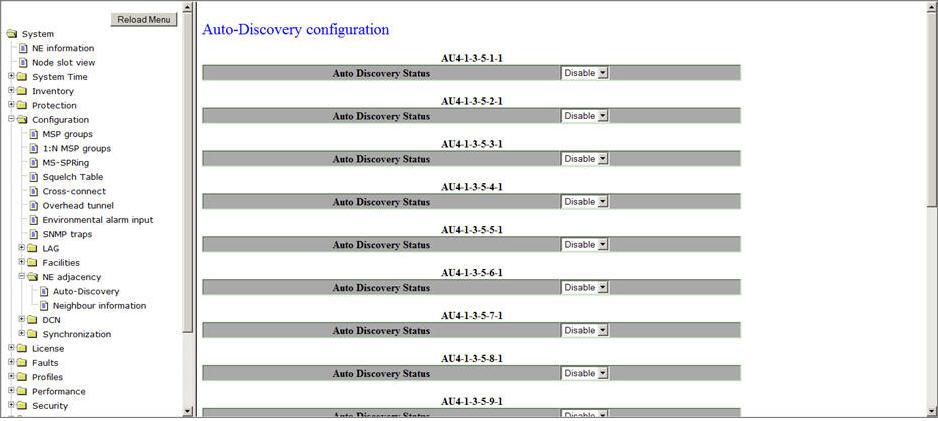 Auto-Discovery configuration- Container level