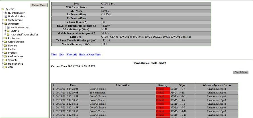 Laser Details- CFP module