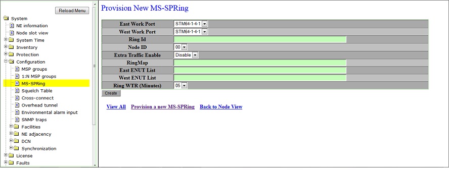 Provision New MS-SPRing