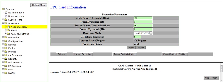 FPU Card Information