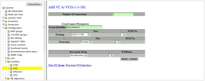 Add VC to VCG