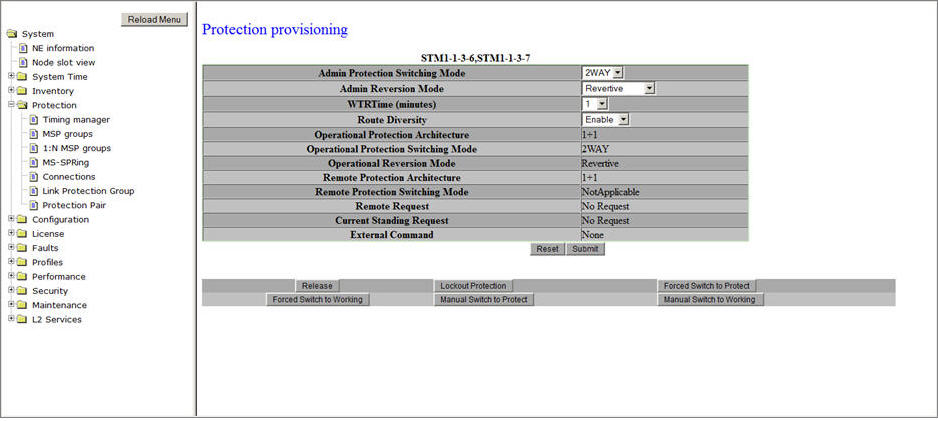 MSP Groups- Protection Provisioning