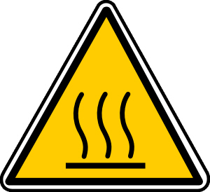 Hot Surface Warning