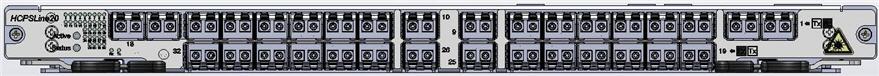 Front Panel – HCPSLine20 card