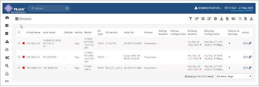 Devices grid page