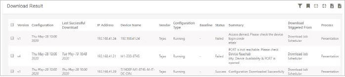 Download results