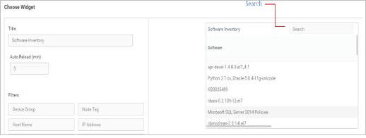 Software Inventory