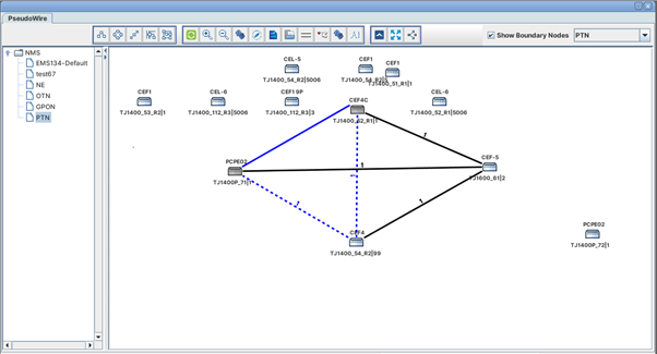 Create Full MeshService- Step 3 (Topology Selection page)