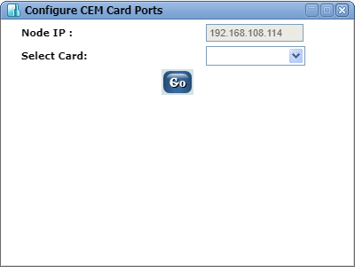 Configure CEM Card Ports