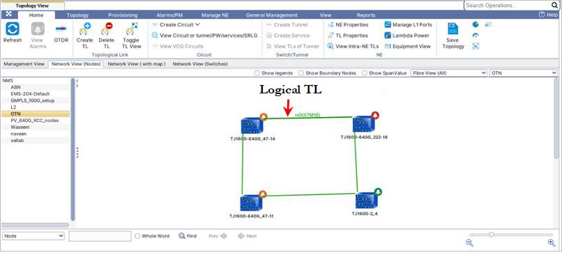 OTN Circuits with CST