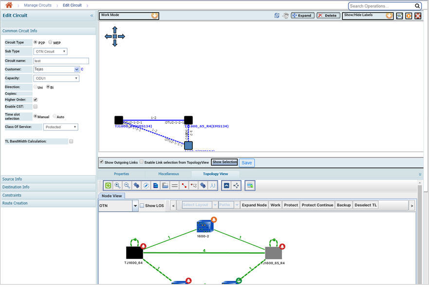 Edit circuit with TopologyView