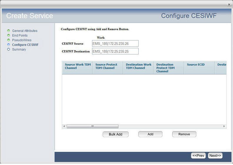 Configure CESIWF