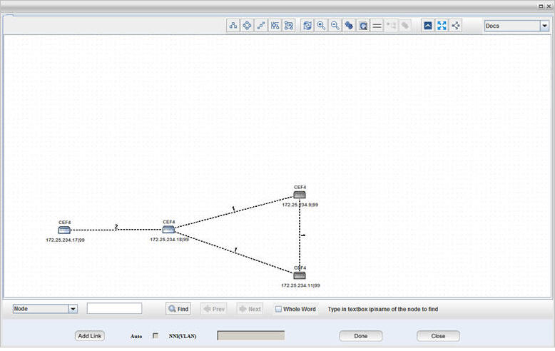 Create Dual Homed Service- Step 3 (Adding Link- Topology Selection page)