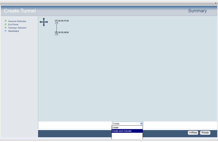 Create Tunnel- Step 6 (Summary- Unprotected)