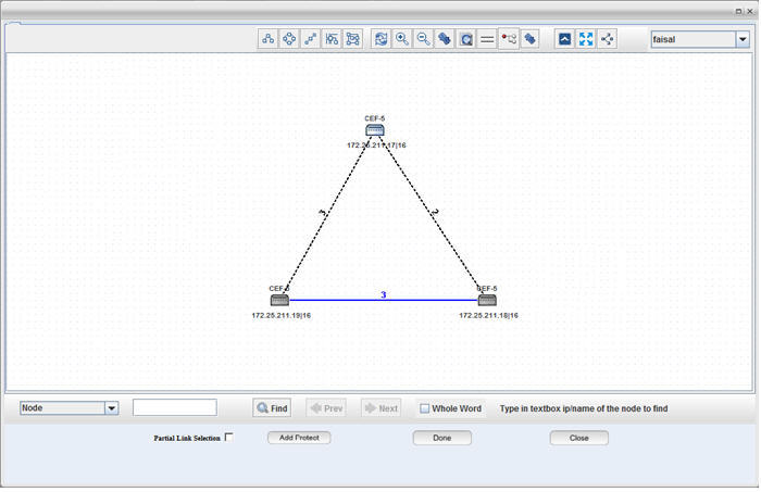 Add Protection (Topology Selection)