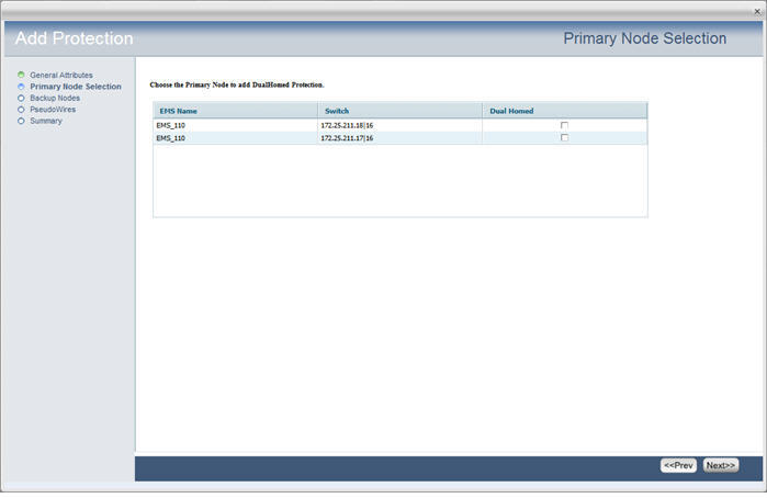 Primary Node Selection