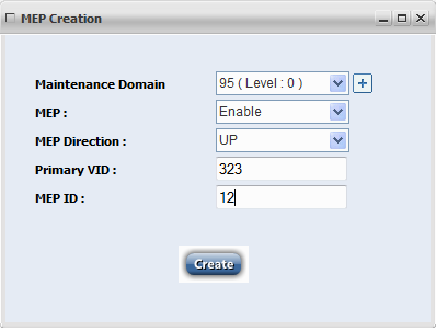 Create .1q_.1ad Service- Step 5 (CFM Configuration- Add MEP)