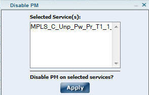 Disable PM window