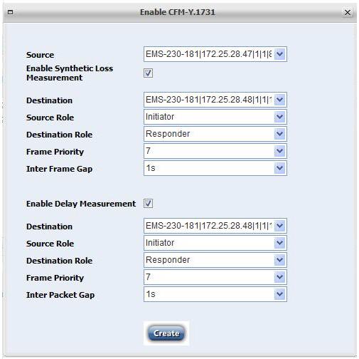 Enable CFM-Y.1731