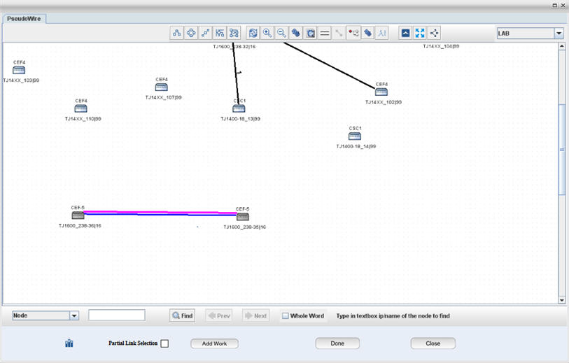 Edit Pseudowire path- new path added