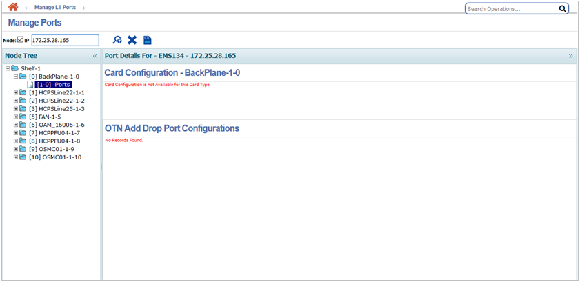 Manage Ports