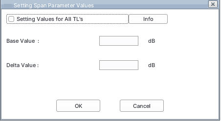 Setting Span Parameter Values