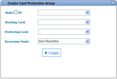 Create card protection group