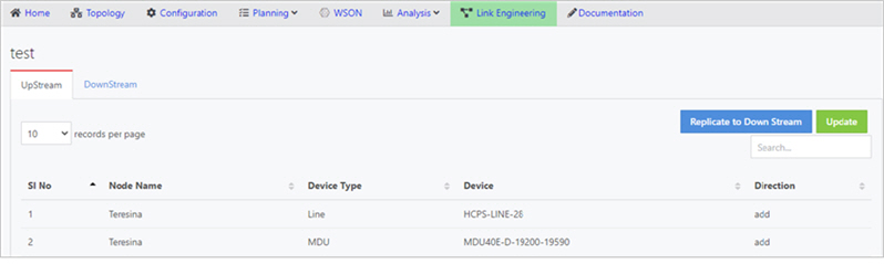 Manual link design view