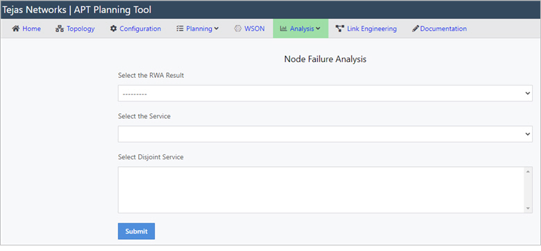 Node failure analysis