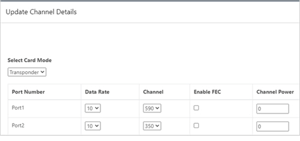 Linecard configuration for manual link design