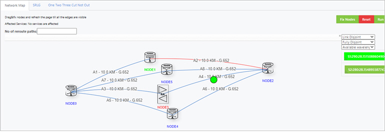 Page showing WSON simulation